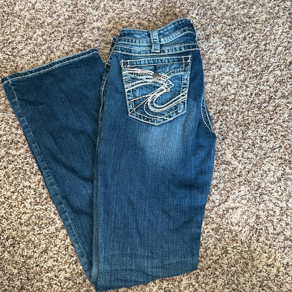 Silver Pioneer Jeans